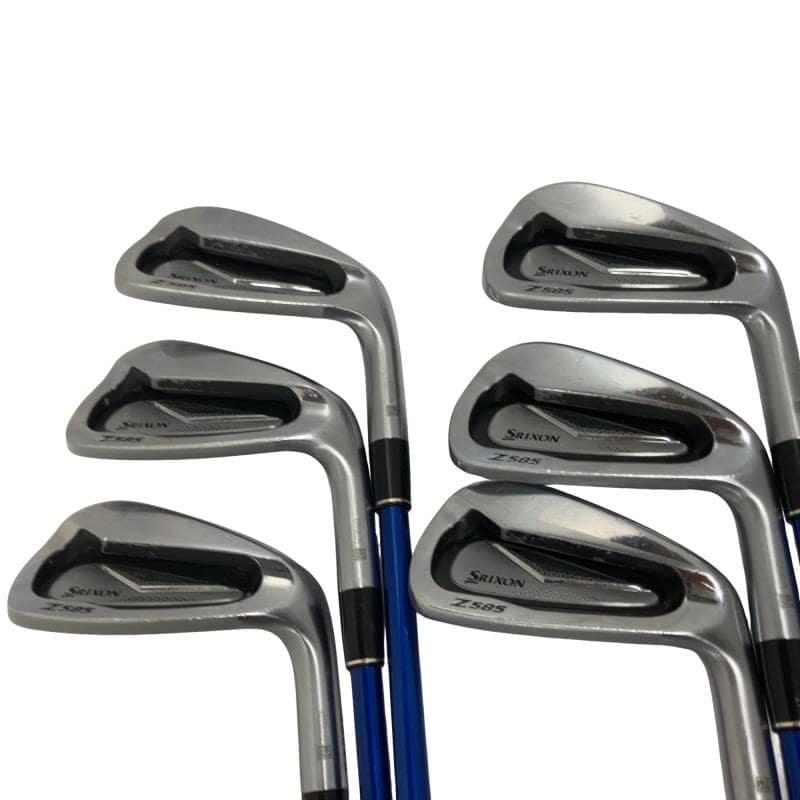 【中古】 ダンロップ SRIXON Z585 6S アイアン書き割り IR Miyazaki for IRON (フレックスS) メンズ 成人男性用 右利き 右用 C序列付ける ゴルフ野球クラブ