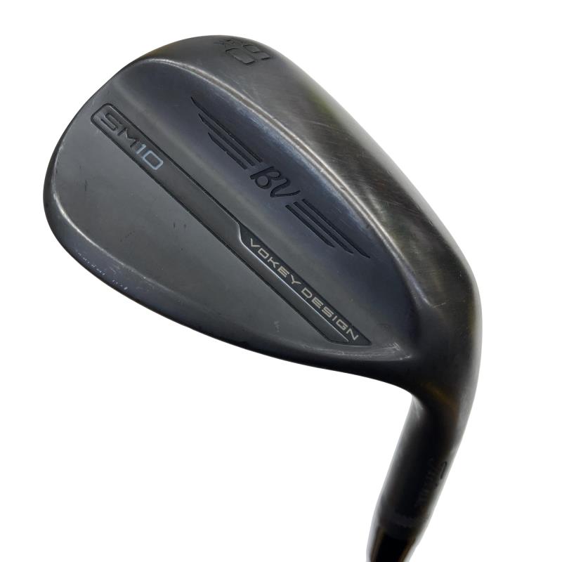【中古】 タイトリスト VOKEY SPIN MILLED SM10 ジェットブラック 60°/14°K USA ウェッジ WG Dynamic Gold (フレックスS) メンズ 男性用 右利き 右用 Cランク ゴルフクラブ