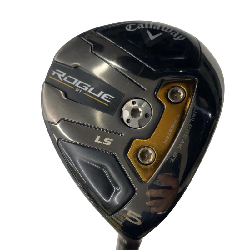 【中古】 キャロウェイ ROGUE ST LS 5W フェアウェイウッド FW 純正特注シャフト (フレックスS) メンズ 男性用 右利き 右用 Cランク ゴルフクラブ|ゴルフパートナー 中古クラブ店