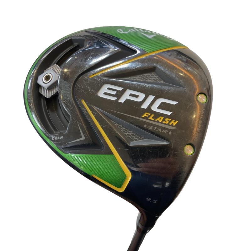 【中古】 キャロウェイ EPIC FLASH STAR  9.5° １番ウッド DR Speeder EVOLUTION for CW(１番ウッド) (フレックスS) メンズ 成人男性用 右利き 右用 C序列付ける ゴルフ野球クラブ