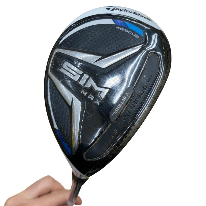 【中古】 テーラーメイド SIM MAX U4 ユーティリティ UT KBS MAX85 JP (フレックスS) メンズ 男性用 右利き 右用 Cランク ゴルフクラブ