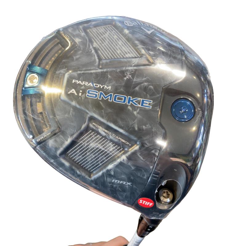 【中古】 キャロウェイ PARADYM Ai SMOKE MAX  9° １番ウッド DR TENSEI 50 for CW(Ai SMOKE DR) (フレックスS) メンズ 成人男性用 右利き 右用 N序列付ける ゴルフ野球クラブ