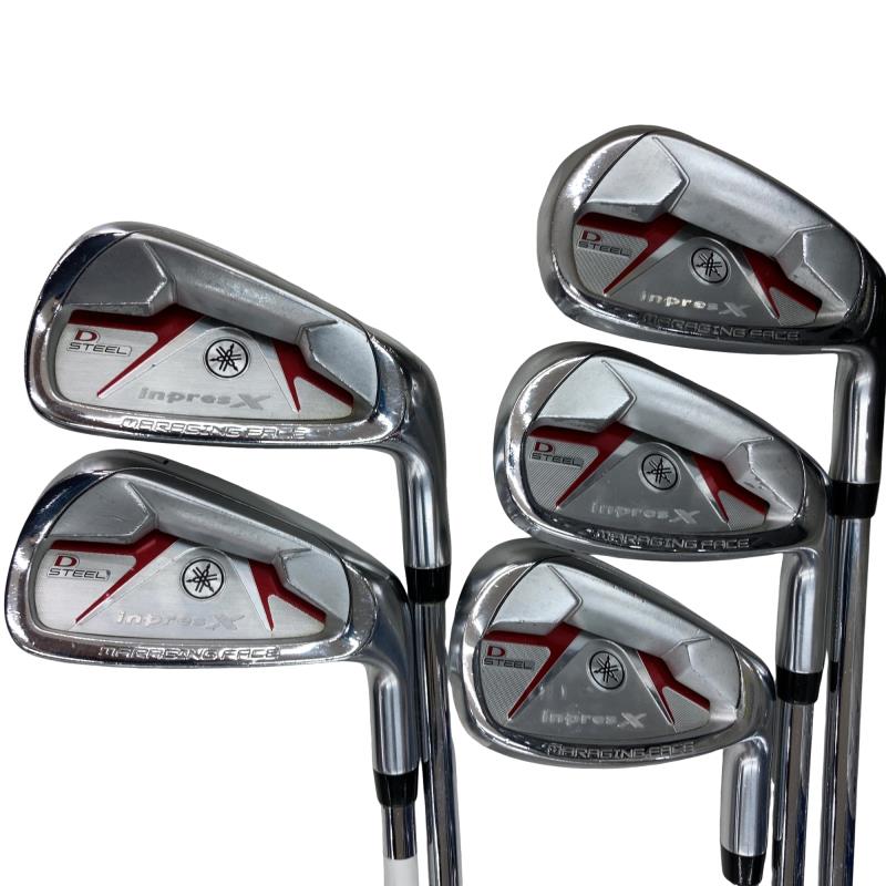 【中古】 ヤマハ inpres X D STEEL(2010) 6S アイアンセット IR NS PRO 850GH (フレックスR) メンズ 男性用 右利き 右用 Dランク ゴルフクラブ 14,049円