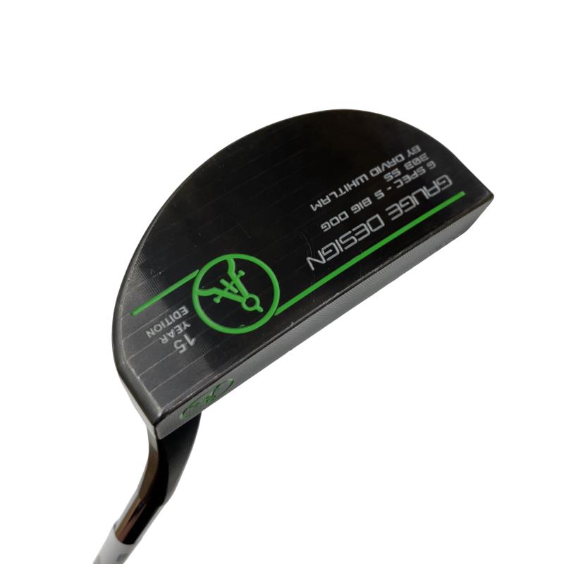 【中古】 ゲージ青写真 Gauge Design G SPEC BIG DOG 34in パター PT スチール写真 (フレックス余分の物) メンズ 成人男性用 右利き 右用 C価値づける ゴルフ野球クラブ