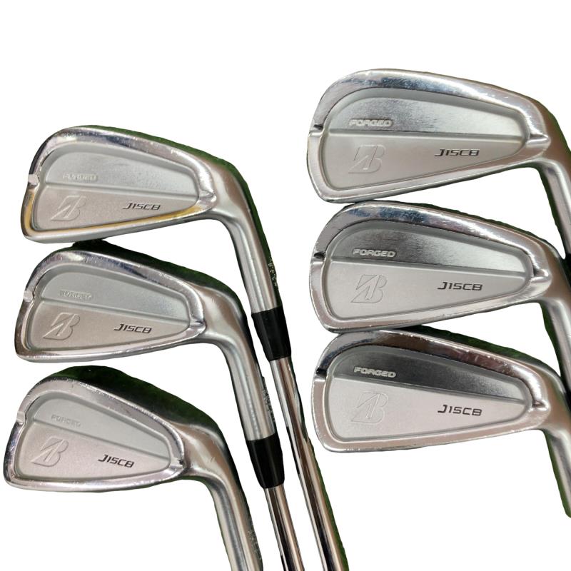 【中古】 ブリヂストン BRIDGESTONE J15CB 6S アイアンセット IR NS PRO MODUS3 TOUR120 (フレックスS) メンズ 男性用 右利き 右用 Cランク ゴルフクラブ