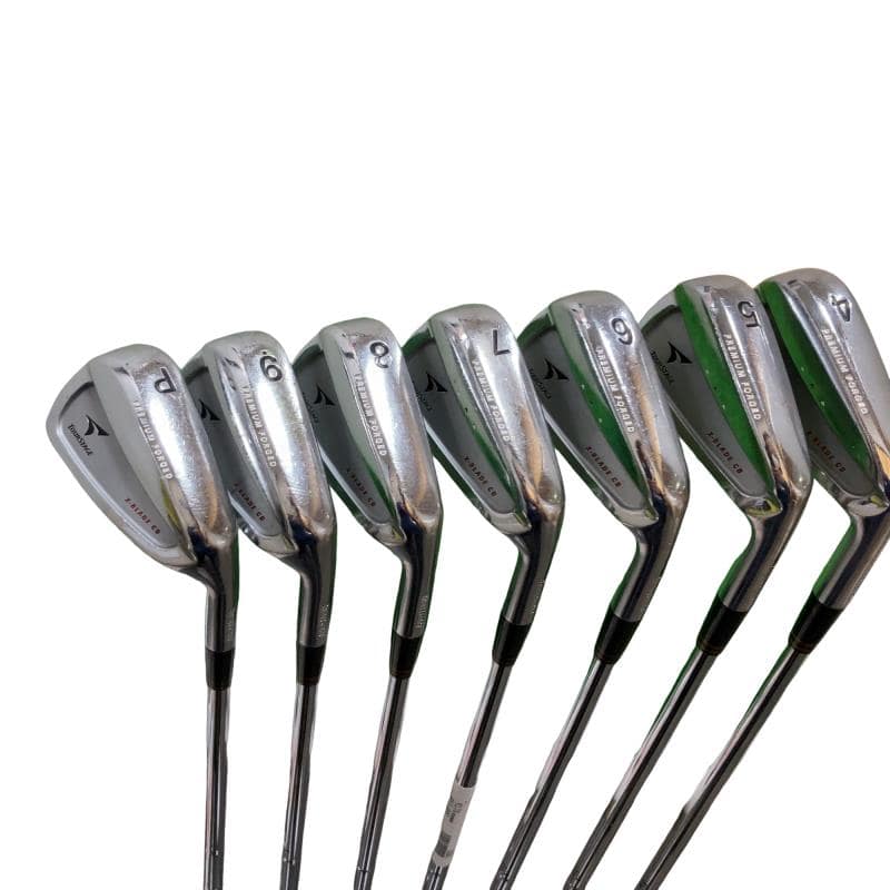 【中古】 ブリヂストン TOURSTAGE X-BLADE CB(2006) 8S アイアンセット IR Dynamic Gold (フレックスS) メンズ 男性用 右利き 右用 Cランク ゴルフクラブ