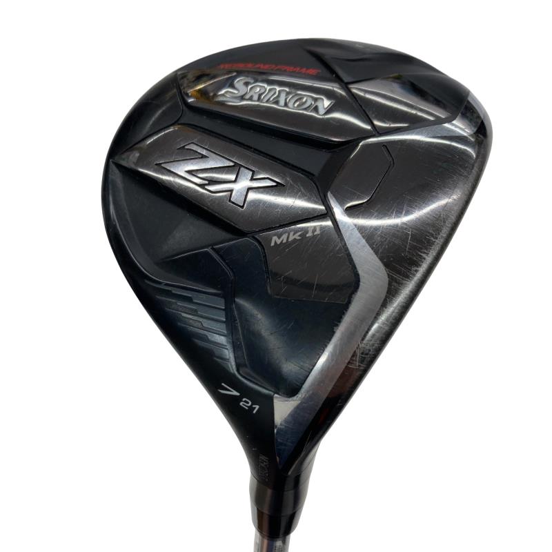 【中古】 ダンロップ SRIXON ZX Mk II 7W フェアウェイウッド FW Diamana ZX-II 50 (フレックスR) メンズ 男性用 右利き 右用 Cランク ゴルフクラブ