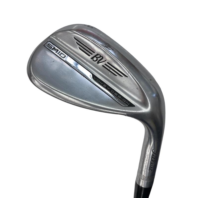 【中古】 タイトリスト VOKEY SPIN MILLED SM10 ツアークロム 58°/10°S ウェッジ WG Dynamic Gold (フレックスS) メンズ 男性用 右利き 右用 Dランク ゴルフクラブ