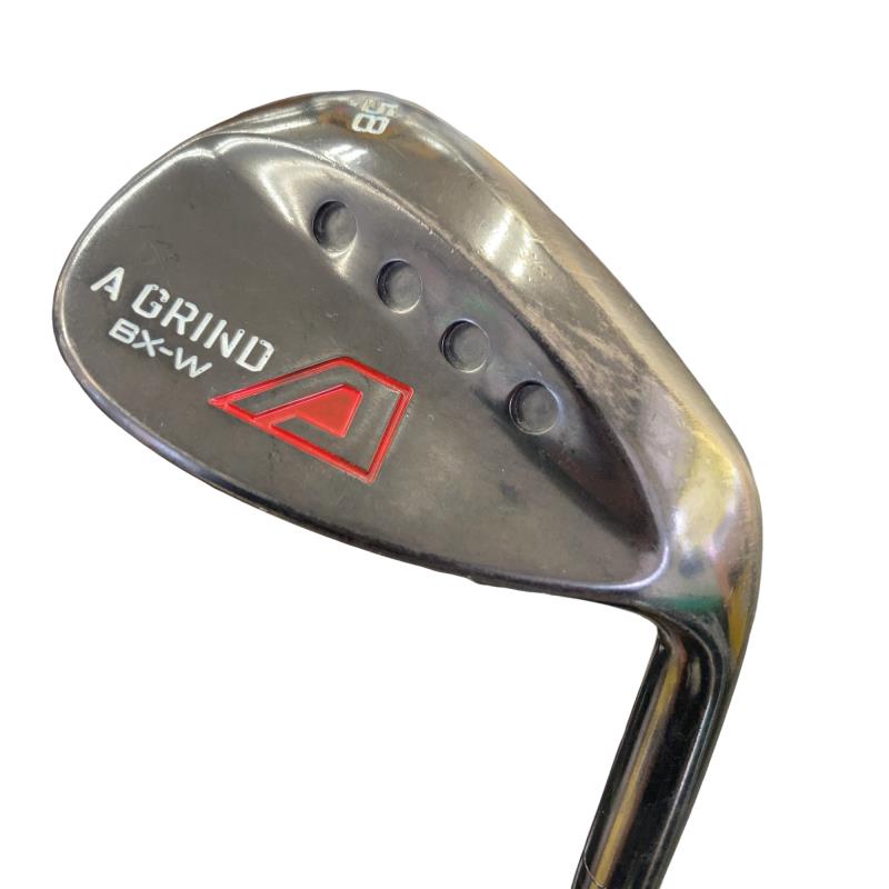【中古】 A DESIGN GOLF A GRIND BX-W(否メッキ) 58° ウェッジ WG 完全無欠特注立て坑 (フレックスX) メンズ 成人男性用 右利き 右用 C価値づける ゴルフ野球クラブ