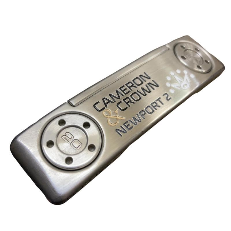【中古】 タイトリスト SCOTTY CAMERON＆CROWN NEWPORT 2 33インチ パター PT スチール (フレックスその他) メンズ 男性用 右利き 右用 Cランク ゴルフクラブ