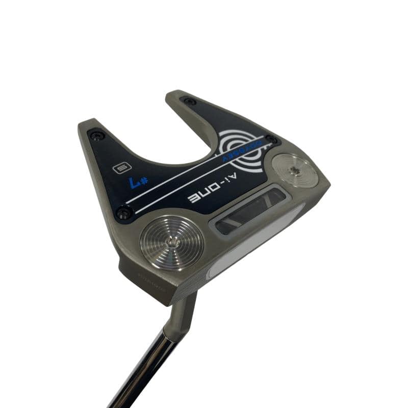【中古】 オデッセイ Ai-ONE #7 S しろがね色 34in パター PT STROKE LAB 90 スチール写真 (フレックス余分の物) メンズ 成人男性用 右利き 右用 C位置づける ゴルフ野球クラブ