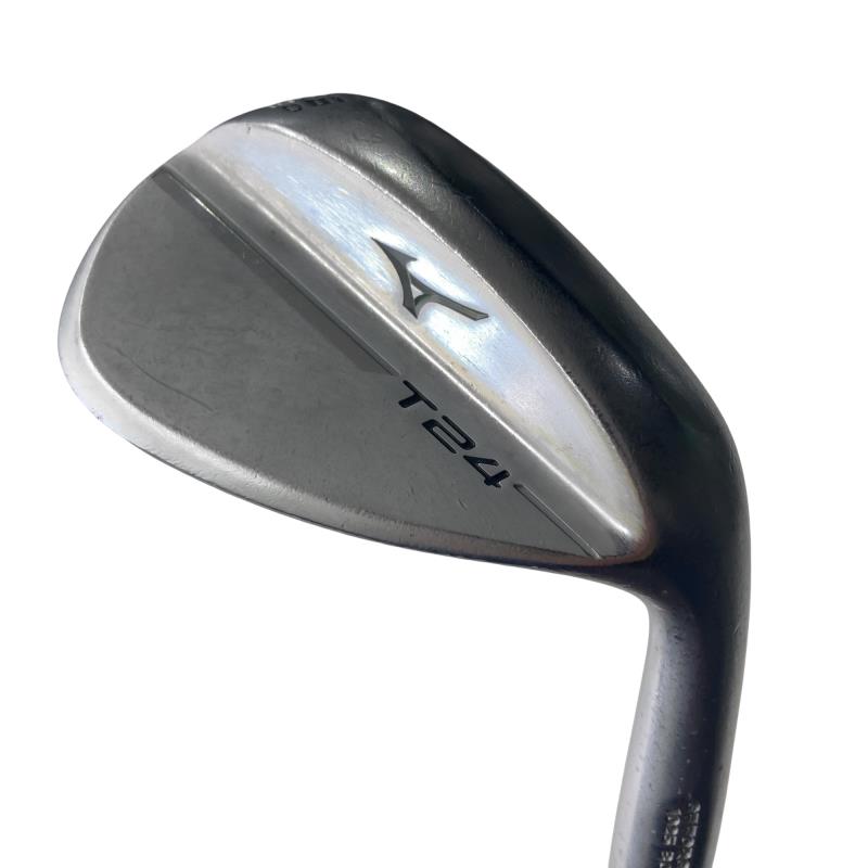 【中古】 ミズノ Mizuno T24(ソフトホワイトサテン) 56°/10° D ウェッジ WG 純正特注シャフト (フレックスS) メンズ 男性用 右利き 右用 Dランク ゴルフクラブ