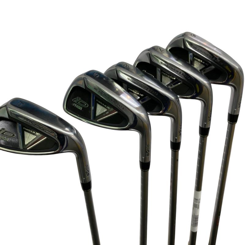 【中古】 プロギア iD nabla X 5S アイアンセット IR iD nabla X(アイアン) (フレックスR) メンズ 男性用 右利き 右用 Dランク ゴルフクラブ