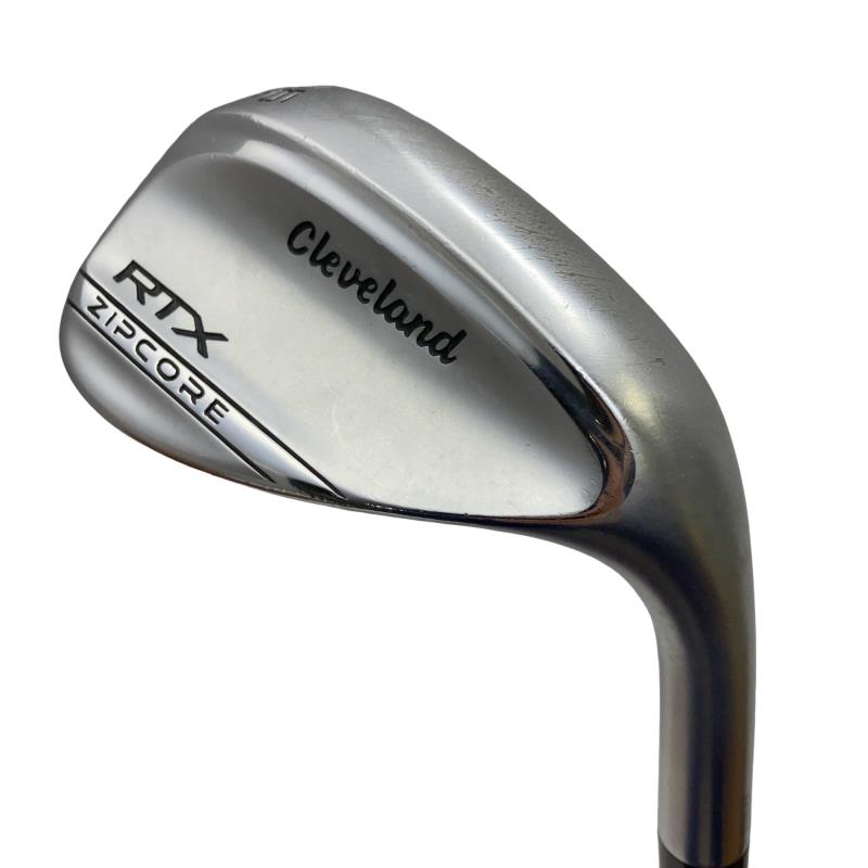 【中古】 クリーブランド Cleveland RTX ZIPCORE ツアーサテン 56°/10° MID ウェッジ WG 純正特注シャフト (フレックスR) メンズ 男性用 右利き 右用 Dランク ゴルフクラブ