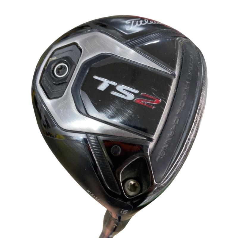 【中古】 タイトリスト TS2 18&deg; フェアウェイウッド FW 純正特注シャフト (フレックスS) メンズ 男性用 右利き 右用 Cランク ゴルフクラブ｜ゴルフパートナー 中古クラブ店