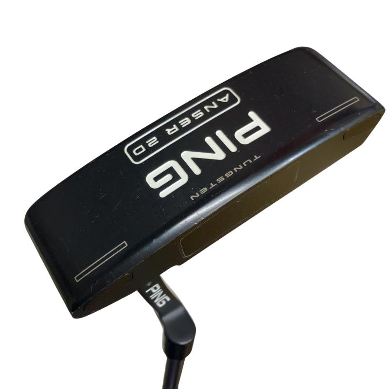 【中古】 ピン PING ANSER 2D(2023)(カスタム) パター PT 完全無欠特注立て坑 (フレックス余分の物) メンズ 成人男性用 両利き 両面 C序列付ける ゴルフ野球クラブ
