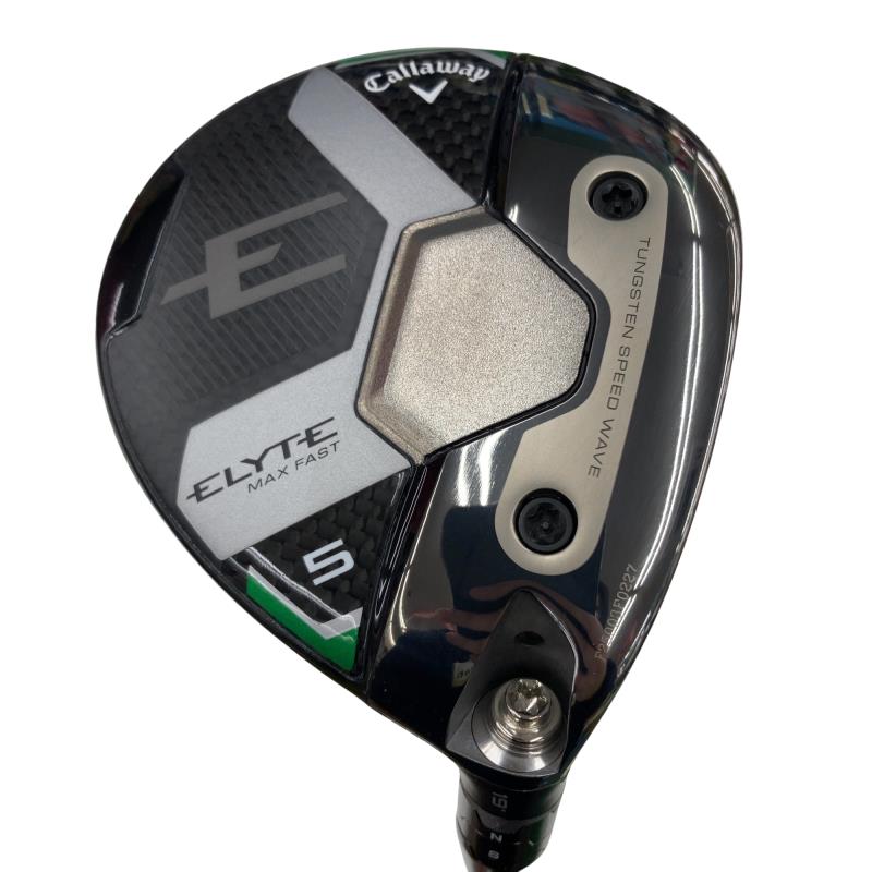 【中古】 キャロウェイ ELYTE MAX FAST 5W フェアウェイウッド FW LIN-Q GREEN 40 for CW(ELYTE FW) (フレックスR) メンズ 男性用 右利き 右用 Cランク ゴルフクラブ
