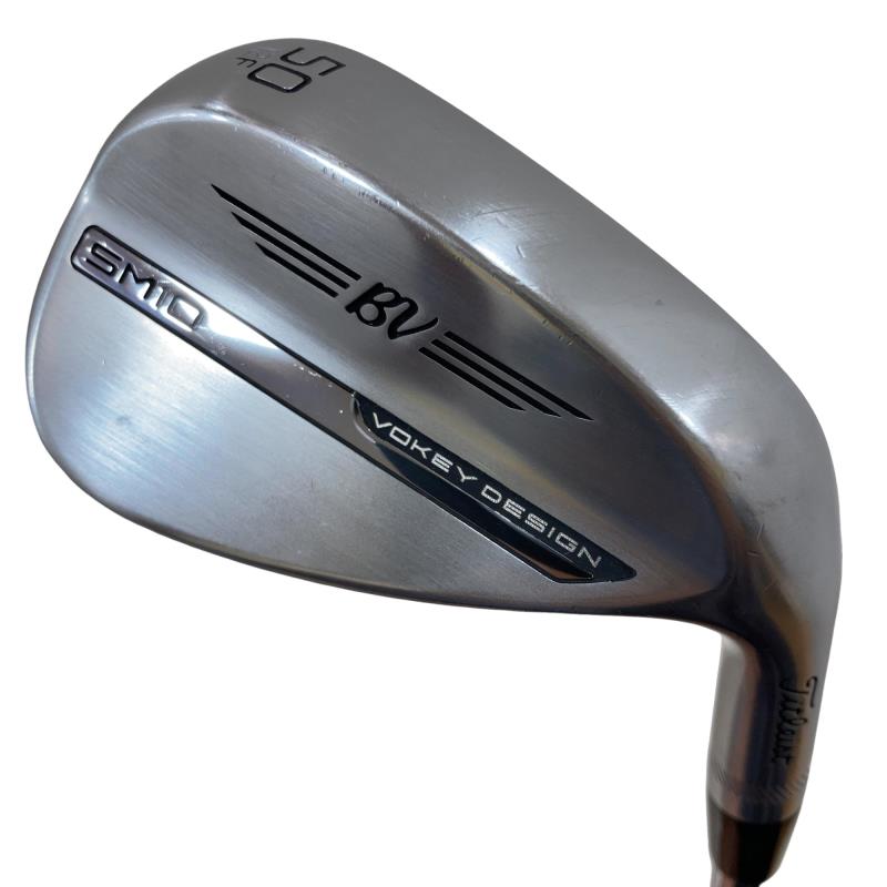 【中古】 タイトリスト VOKEY SPIN MILLED SM10 周遊旅行Cr 50°/12°F ウェッジ WG 完全無欠特注立て坑 (フレックスS) メンズ 成人男性用 右利き 右用 C価値づける ゴルフ野球クラブ
