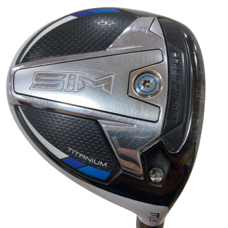 【中古】 仕立て屋お手伝いさん SIM 3W フェアウェイウッド FW リシャフト (フレックス余分の物) メンズ 成人男性用 右利き 右用 C価値づける ゴルフ野球クラブ