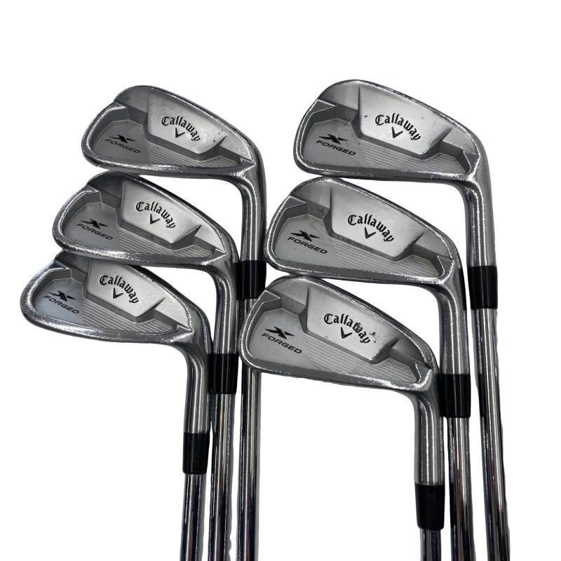 【中古】 キャロウェイ X FORGED STAR(2021) 6S アイアンセット IR NS PRO MODUS3 TOUR105 (フレックスS) メンズ 男性用 右利き 右用 Cランク ゴルフクラブ
