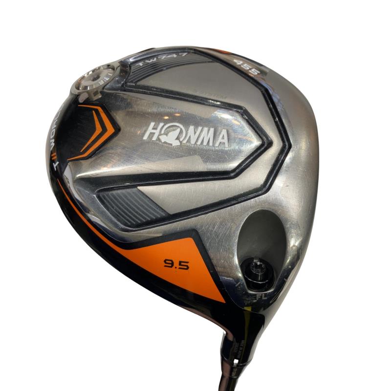 【中古】 本間ゴルフ TOUR WORLD TW747 455  9.5° １番ウッド DR VIZARD for 747 50(１番ウッド) (フレックスS) メンズ 成人男性用 右利き 右用 C序列付ける ゴルフ野球クラブ