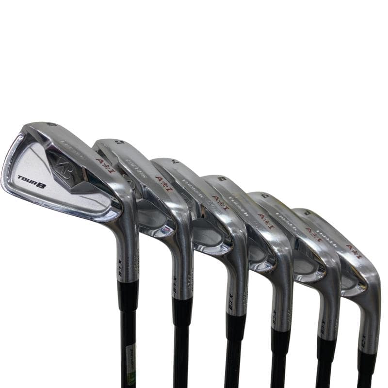 【中古】 ブリヂストン TOUR B X-CB Ai54 Limited 6S アイアン書き割り IR Tour AD AD-65 TypeII(MJ色合い) (フレックスS) メンズ 成人男性用 右利き 右用 C序列付ける ゴルフ野球クラブ