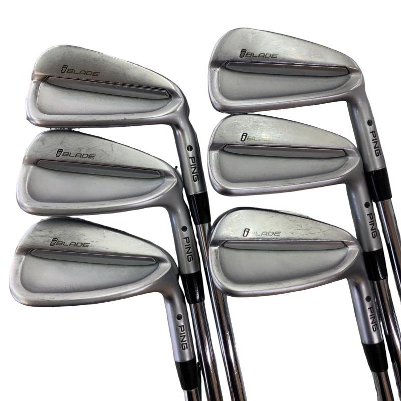 【中古】 ピン i BLADE 6S アイアン仕掛ける IR Dynamic Gold (フレックスS) メンズ 成人男性用 右利き 右用 C序列付ける ゴルフ野球クラブ