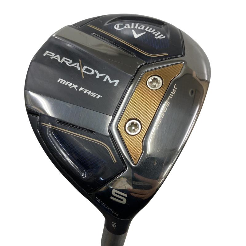 【中古】 キャロウェイ PARADYM MAX FAST 5W フェアウェイウッド FW SPEEDER NX 40 for CW(PARADYM FW) (フレックスS) メンズ 男性用 右利き 右用 Cランク ゴルフクラブ
