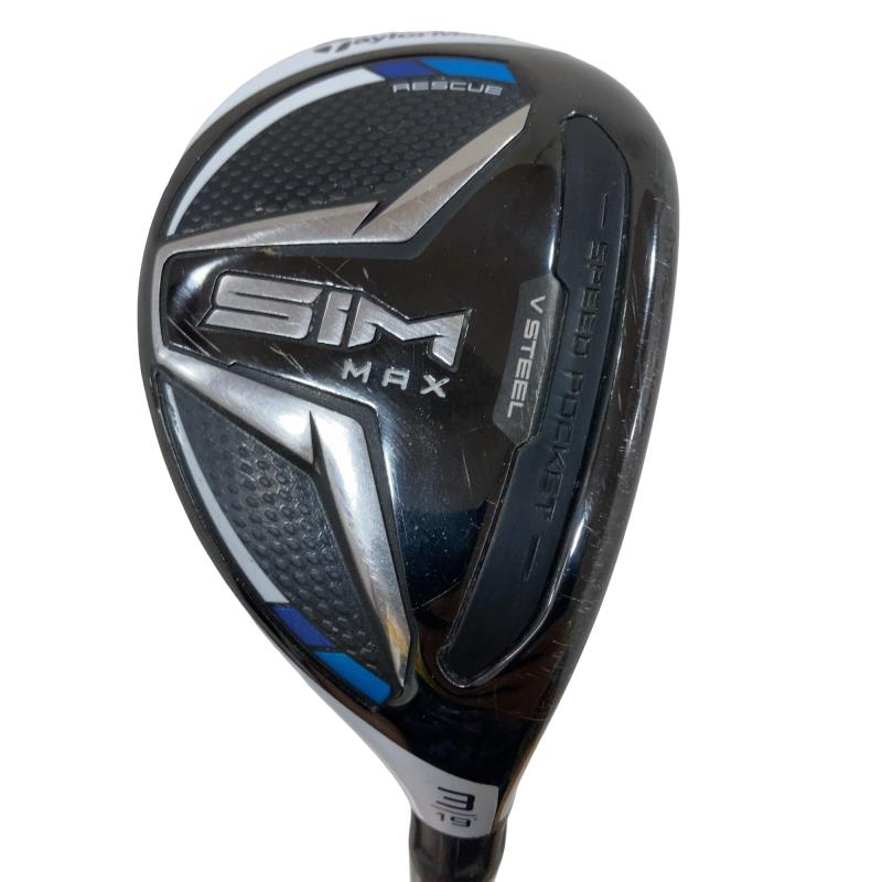 【中古】 仕立て屋お手伝いさん SIM MAX U3 ありがた味 UT TENSEI BLUE TM60(UT) (フレックスS) メンズ 成人男性用 右利き 右用 C序列付ける ゴルフ野球クラブ