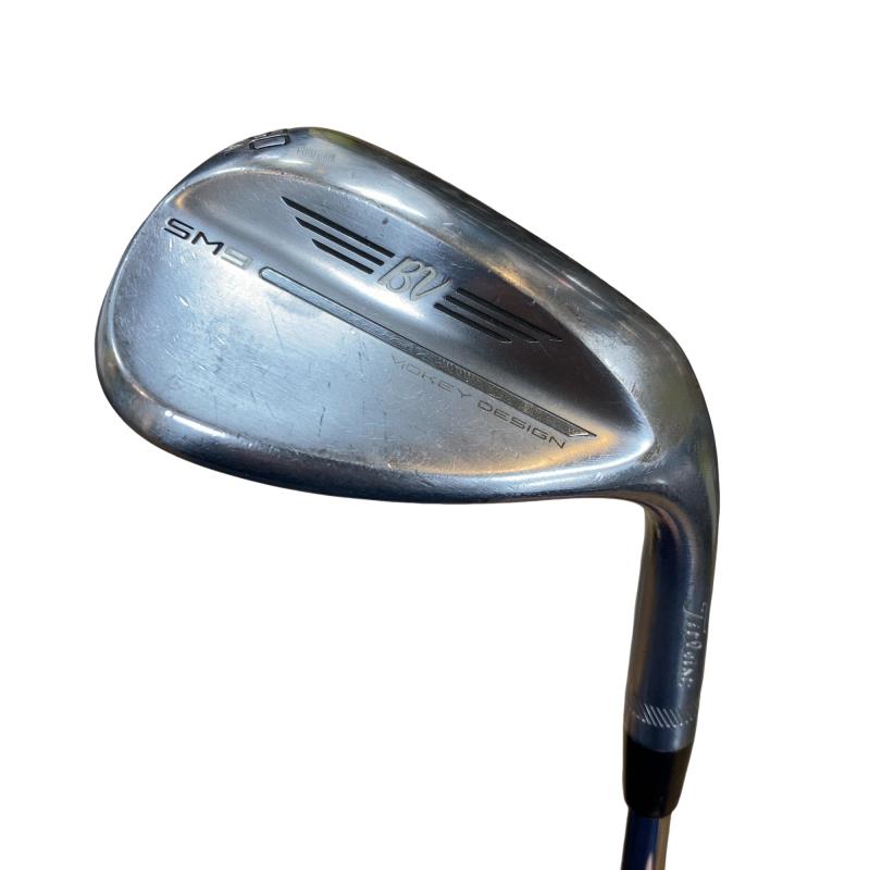 【中古】 タイトリスト VOKEY SPIN MILLED SM9 ツアークロム 60°/04°L ウェッジ WG BV 105 (フレックスその他) メンズ 男性用 右利き 右用 Cランク ゴルフクラブ
