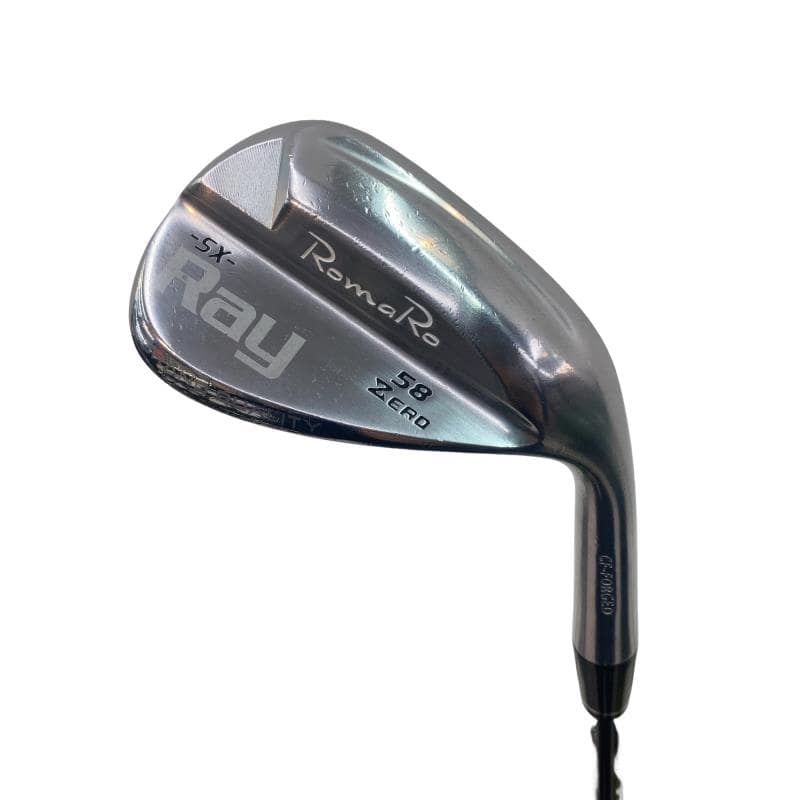 【中古】 RomaRo RomaRo Ray SX-ZERO 58° ウェッジ WG 完全無欠特注立て坑 (フレックスS) メンズ 成人男性用 右利き 右用 C価値づける ゴルフ野球クラブ