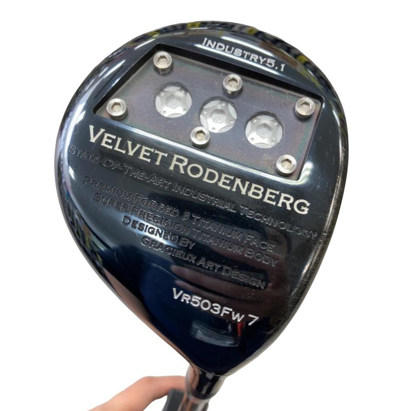【中古】 VELVET RODENBERG VELVET RODENBERG VR503 FW7(ブルー) フェアウェイウッド FW 純正特注シャフト (フレックスR) メンズ 男性用 右利き 右用 Cランク ゴルフクラブ｜ゴルフパートナー 中古クラブ店