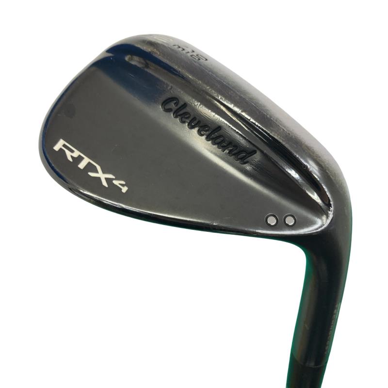 【中古】 クリーブランド Cleveland RTX-4 黒いこと繻子 52°/10° MID ウェッジ WG 純然たる特注矢がら (フレックスS) メンズ 成人男性用 右利き 右用 C位置づける ゴルフ野球クラブ