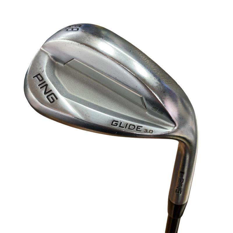【中古】 ピン PING GLIDE 3.0 58°/10° SS ウェッジ WG 純正特注シャフト (フレックスS) メンズ 男性用 右利き 右用 Cランク ゴルフクラブ