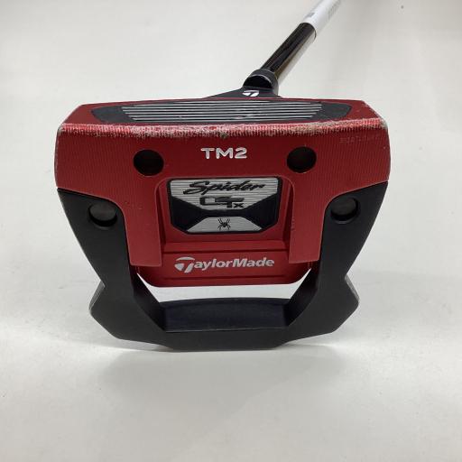 【中古】 テーラーメイド Spider GTx TRUSS RED TM2 33インチ パター PT スチール (フレックスその他) メンズ 男性用 右利き 右用 Cランク ゴルフクラブ