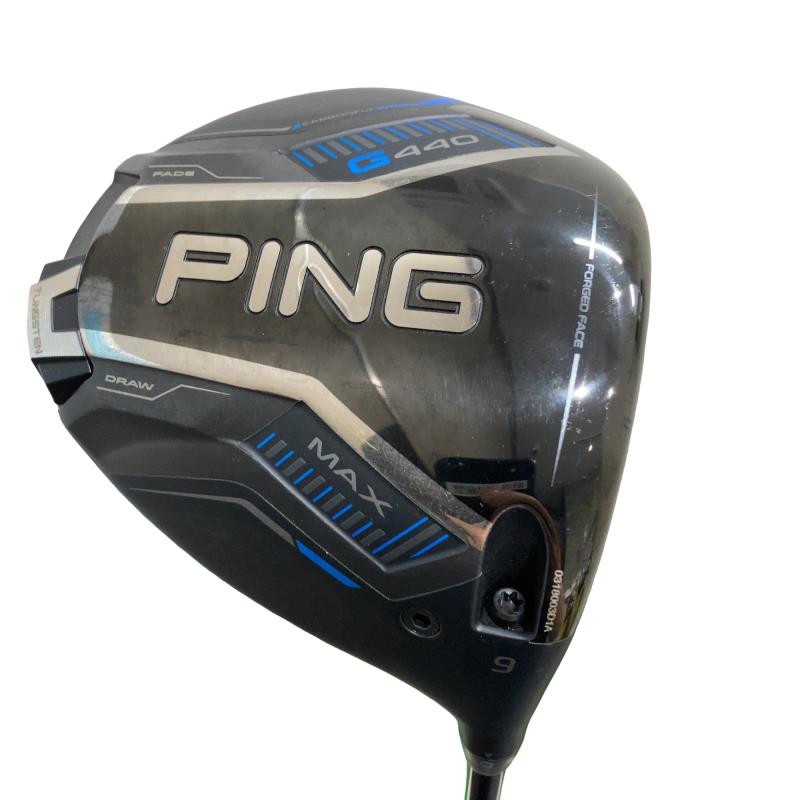 【中古】 ピン G440 MAX  9° １番ウッド DR PING TOUR 2.0 BLACK 75(DR) (フレックスX) メンズ 成人男性用 右利き 右用 B序列付ける ゴルフ野球クラブ