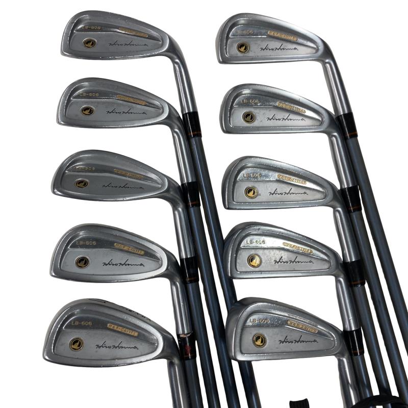 【中古】 本間ゴルフ LB-606 七宝 10S アイアンセット IR 2S SUPER LIGHT TITANIUM CARBON (フレックスその他) メンズ 男性用 右利き 右用 Cランク ゴルフクラブ