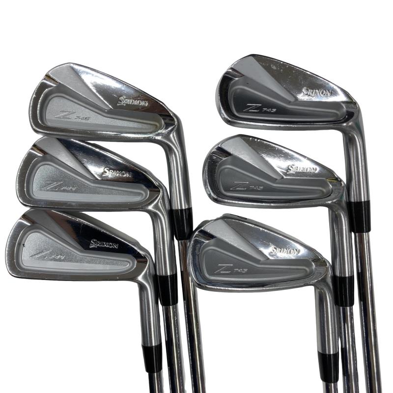 【中古】 ダンロップ SRIXON Z745  6S アイアン書き割り IR リシャフト (フレックス余分の物) メンズ 成人男性用 右利き 右用 C位置づける ゴルフ野球クラブ