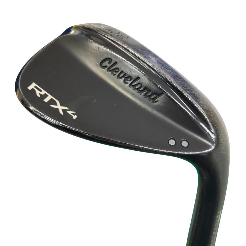 【中古】 クリーブランド Cleveland RTX-4 黒いこと繻子 56°/10° MID ウェッジ WG 純然たる特注矢がら (フレックスS) メンズ 成人男性用 右利き 右用 C位置づける ゴルフ野球クラブ