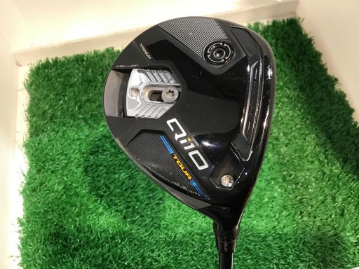 【中古】 テーラーメイド Qi10 TOUR 3W フェアウェイウッド FW Diamana SILVER TM50(Qi10 FW) (フレックスS) メンズ 男性用 右利き 右用 Cランク ゴルフクラブ