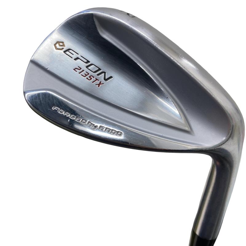 【中古】 エポンゴルフ株式会社 EPON 213STX(メッキ) 52° ウェッジ WG リシャフト (フレックスその他) メンズ 男性用 右利き 右用 Cランク ゴルフクラブ