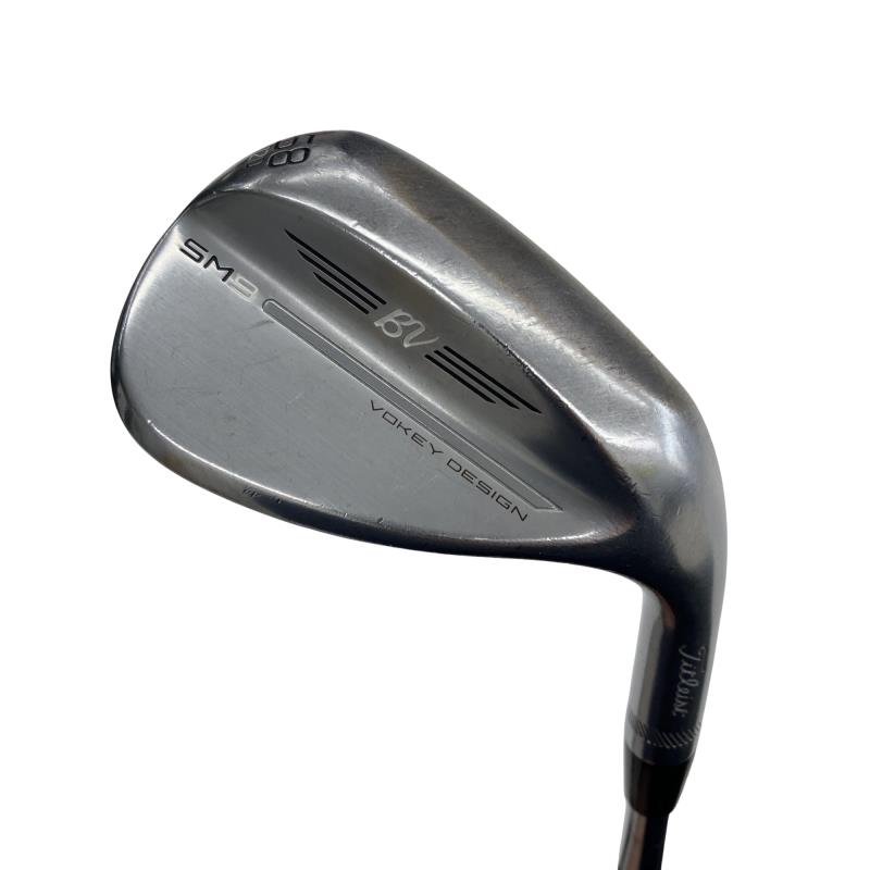 【中古】 タイトリスト VOKEY SPIN MILLED SM9 ツアークロム 58&deg;/12&deg;D ウェッジ WG Dynamic Gold (フレックスS) メンズ 男性用 右利き 右用 Cランク ゴルフクラブ｜ゴルフパートナー 中古クラブ店