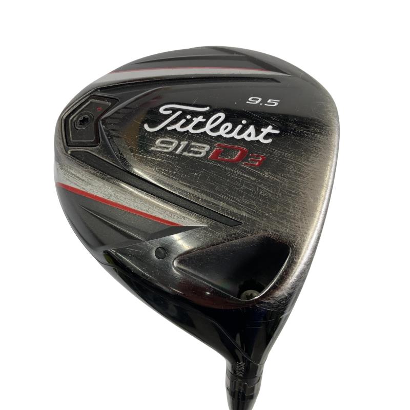 【中古】 タイトリスト 913 D3 9.5° ドライバー DR ATTAS 4U 6 (フレックスS) メンズ 男性用 右利き 右用 Cランク ゴルフクラブ 8,977円