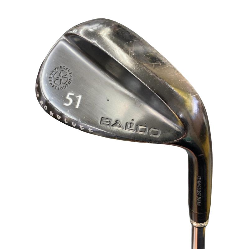 【中古】 BALDO BALDO STRONG LUCK TYPE-S 51° ウェッジ WG 完全無欠特注立て坑 (フレックスS) メンズ 成人男性用 右利き 右用 C序列付ける ゴルフ野球クラブ