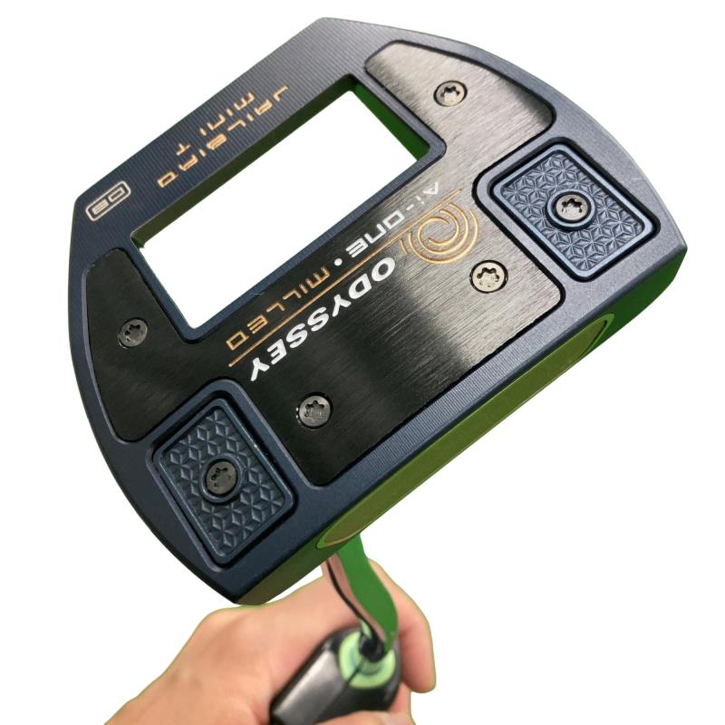 【中古】 オデッセイ Ai-ONE・MILLED JAILBIRD MINI T DB 34インチ パター PT STROKE LAB 90 スチール (フレックスその他) メンズ 男性用 右利き 右用 Bランク ゴルフクラブ｜ゴルフパートナー 中古クラブ店