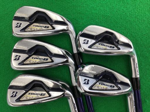 【中古】 ブリヂストン TOUR B JGR HF3(2019) 5S アイアンセット IR TOUR AD for JGR TG2-IR (フレックスR) メンズ 男性用 右利き 右用 Dランク ゴルフクラブ