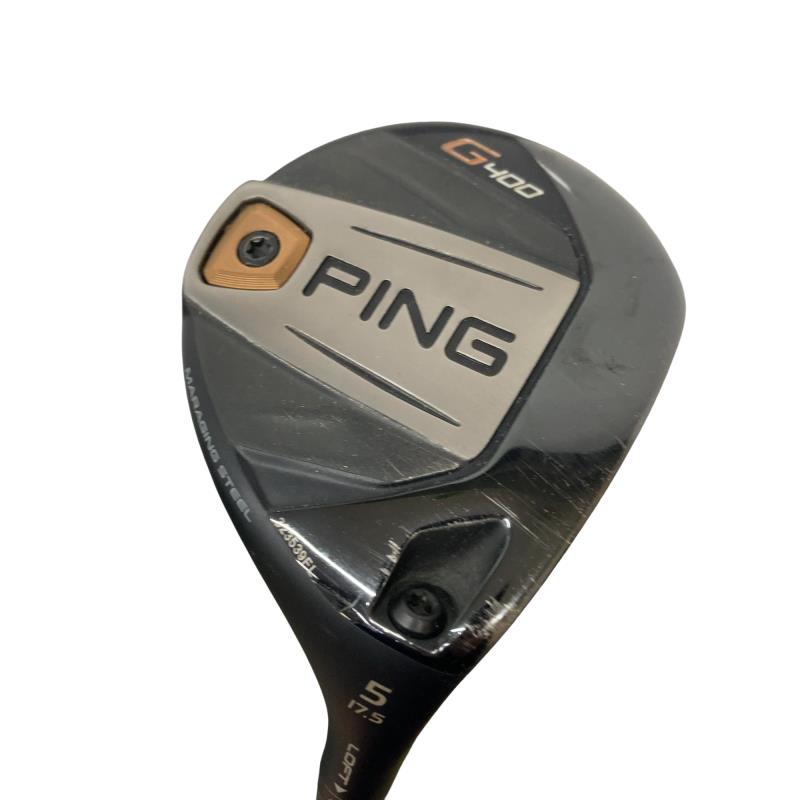 【中古】 ピン G400 5W フェアウェイウッド FW ALTA J CB(FW) (フレックスSR) メンズ 成人男性用 右利き 右用 C価値づける ゴルフ野球クラブ