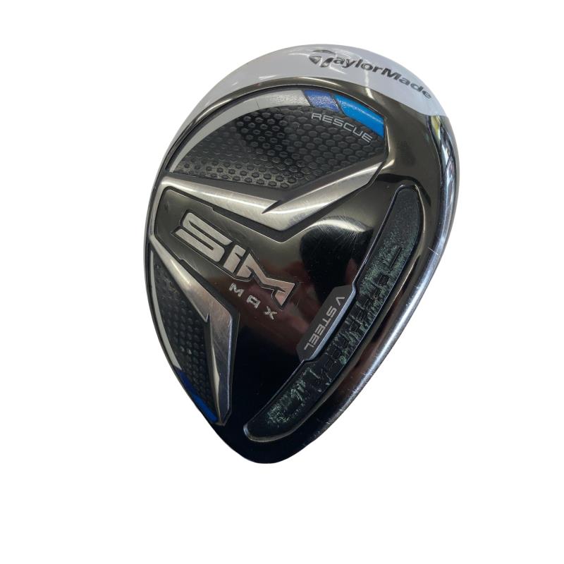 【中古】 テーラーメイド SIM MAX U4 ユーティリティ UT リシャフト (フレックスその他) メンズ 男性用 右利き 右用 Dランク ゴルフクラブ
