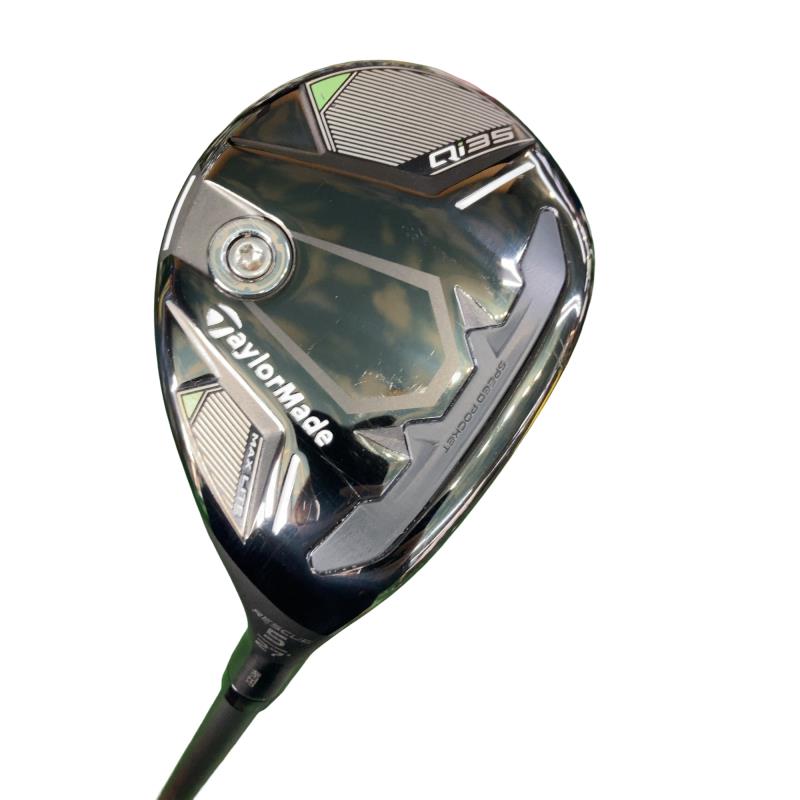 【中古】 テーラーメイド Qi35 MAX LITE U5 ユーティリティ UT AIR SPEEDER TM(Qi35 UT) (フレックスSR) メンズ 男性用 右利き 右用 Bランク ゴルフクラブ