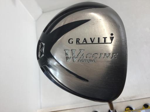 【中古】 グラビティー WACCINE compo.(しろがね色) 10.5° １番ウッド DR リシャフト (フレックス余分の物) メンズ 成人男性用 右利き 右用 C価値づける ゴルフ野球クラブ